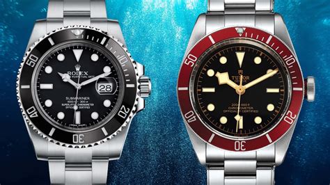 tudor black bay vs submariner